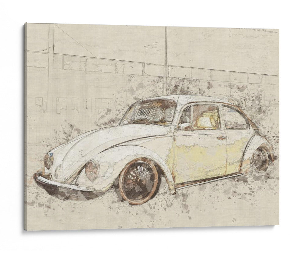 VW Volkswagen - Lembayung senja studio | Cuadro decorativo de Canvas Lab