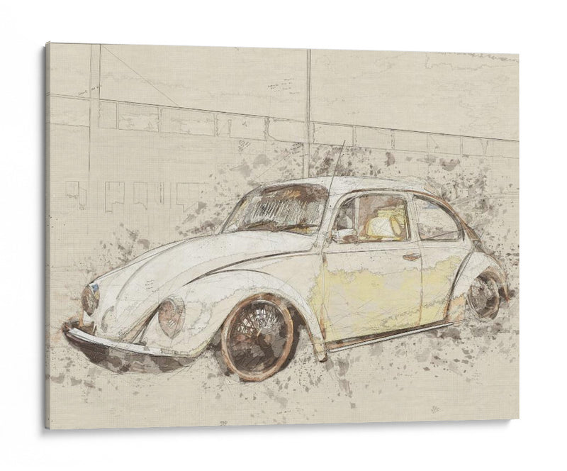 VW Volkswagen - Lembayung senja studio | Cuadro decorativo de Canvas Lab