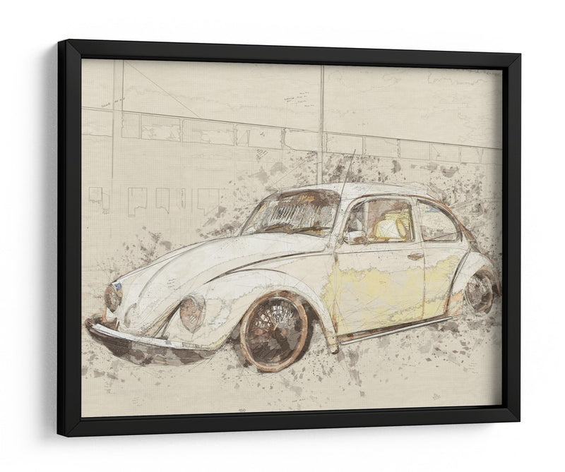 VW Volkswagen - Lembayung senja studio | Cuadro decorativo de Canvas Lab