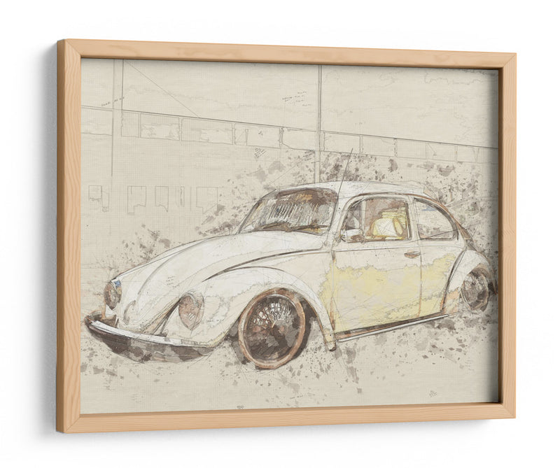 VW Volkswagen - Lembayung senja studio | Cuadro decorativo de Canvas Lab