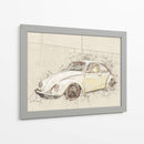 VW Volkswagen - Lembayung senja studio | Cuadro decorativo de Canvas Lab