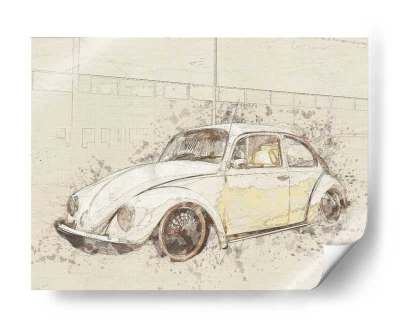 VW Volkswagen - Lembayung senja studio | Cuadro decorativo de Canvas Lab