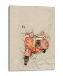 Vespa - Lembayung senja studio | Cuadro decorativo de Canvas Lab