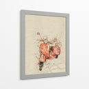 Vespa - Lembayung senja studio | Cuadro decorativo de Canvas Lab