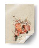 Vespa - Lembayung senja studio | Cuadro decorativo de Canvas Lab