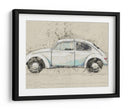 Volkswagen escarabajo - Lembayung senja studio | Cuadro decorativo de Canvas Lab