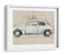 Volkswagen escarabajo - Lembayung senja studio | Cuadro decorativo de Canvas Lab