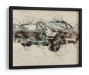 Coche clásico - Lembayung senja studio | Cuadro decorativo de Canvas Lab