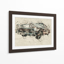 Coche clásico - Lembayung senja studio | Cuadro decorativo de Canvas Lab