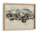 Coche clásico - Lembayung senja studio | Cuadro decorativo de Canvas Lab