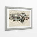 Coche clásico - Lembayung senja studio | Cuadro decorativo de Canvas Lab