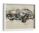 Coche clásico - Lembayung senja studio | Cuadro decorativo de Canvas Lab