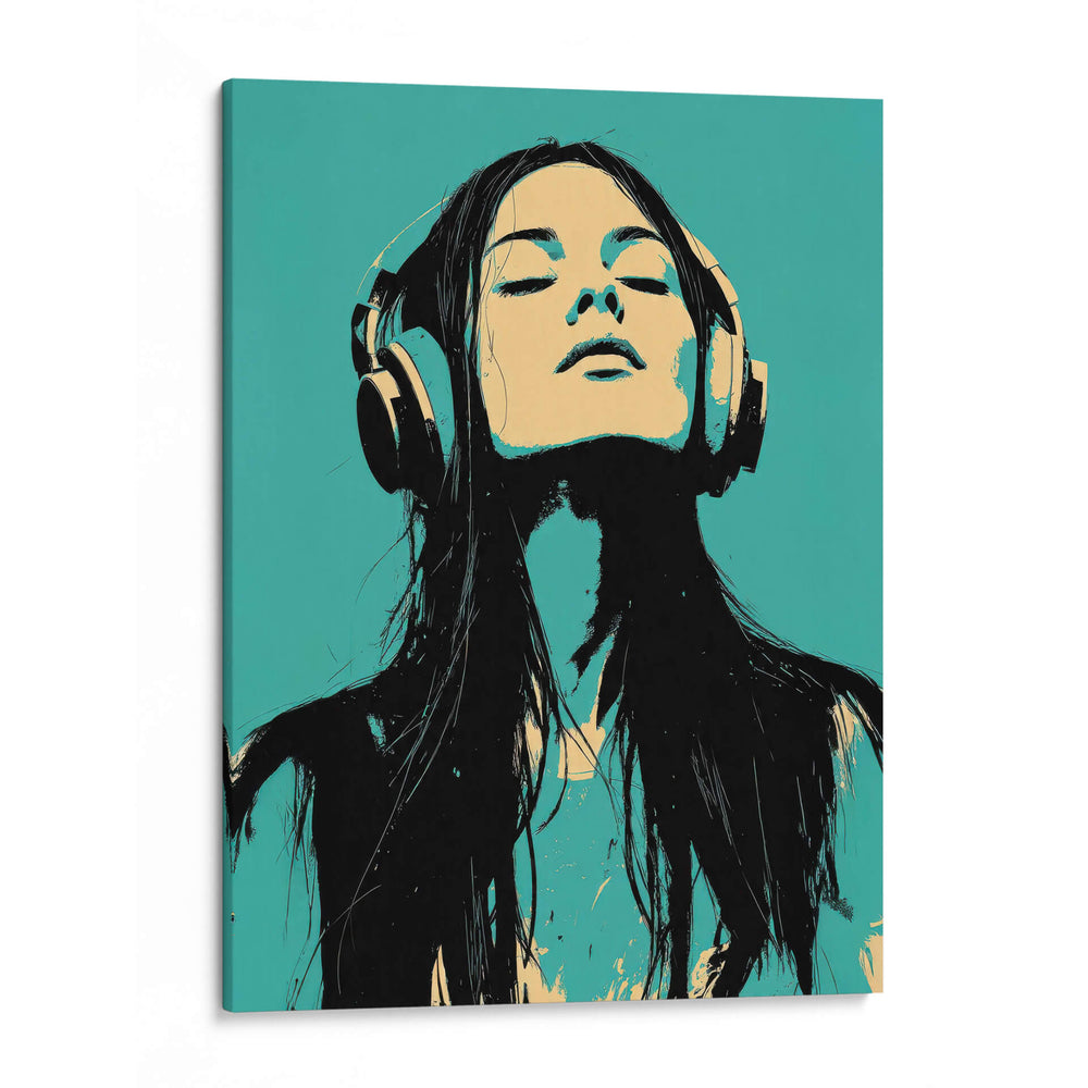 Blue sound - Paltik Arte Digital | Cuadro decorativo de Canvas Lab