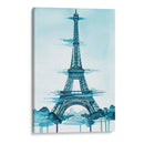 París en azul - Paltik Arte Digital | Cuadro decorativo de Canvas Lab
