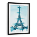 París en azul - Paltik Arte Digital | Cuadro decorativo de Canvas Lab
