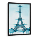 París en azul - Paltik Arte Digital | Cuadro decorativo de Canvas Lab