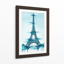 París en azul - Paltik Arte Digital | Cuadro decorativo de Canvas Lab