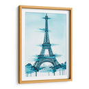 París en azul - Paltik Arte Digital | Cuadro decorativo de Canvas Lab