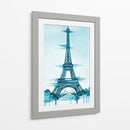 París en azul - Paltik Arte Digital | Cuadro decorativo de Canvas Lab