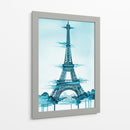 París en azul - Paltik Arte Digital | Cuadro decorativo de Canvas Lab