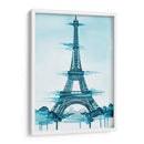 París en azul - Paltik Arte Digital | Cuadro decorativo de Canvas Lab