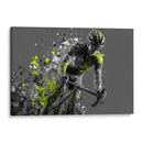 Ciclista fragmentado - Paltik Arte Digital | Cuadro decorativo de Canvas Lab
