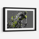 Ciclista fragmentado - Paltik Arte Digital | Cuadro decorativo de Canvas Lab