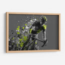 Ciclista fragmentado - Paltik Arte Digital | Cuadro decorativo de Canvas Lab