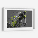 Ciclista fragmentado - Paltik Arte Digital | Cuadro decorativo de Canvas Lab