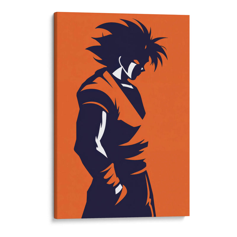 Goku naranja - Paltik Arte Digital | Cuadro decorativo de Canvas Lab
