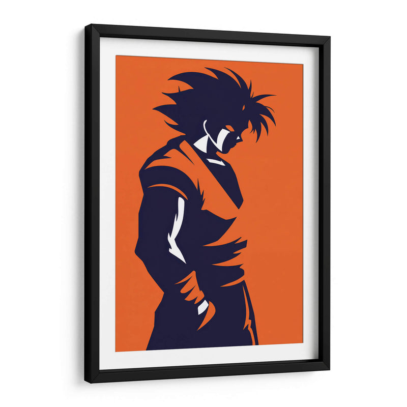 Goku naranja - Paltik Arte Digital | Cuadro decorativo de Canvas Lab