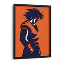 Goku naranja - Paltik Arte Digital | Cuadro decorativo de Canvas Lab