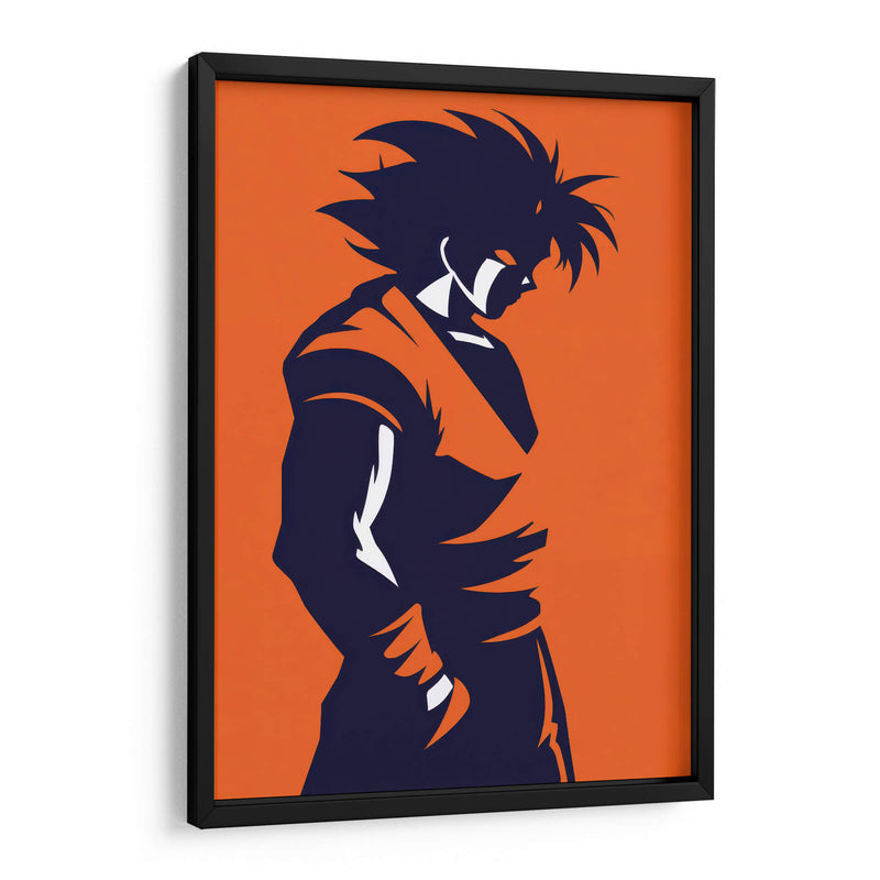 Goku naranja - Paltik Arte Digital | Cuadro decorativo de Canvas Lab