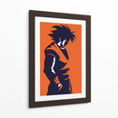 Goku naranja - Paltik Arte Digital | Cuadro decorativo de Canvas Lab