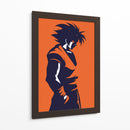 Goku naranja - Paltik Arte Digital | Cuadro decorativo de Canvas Lab