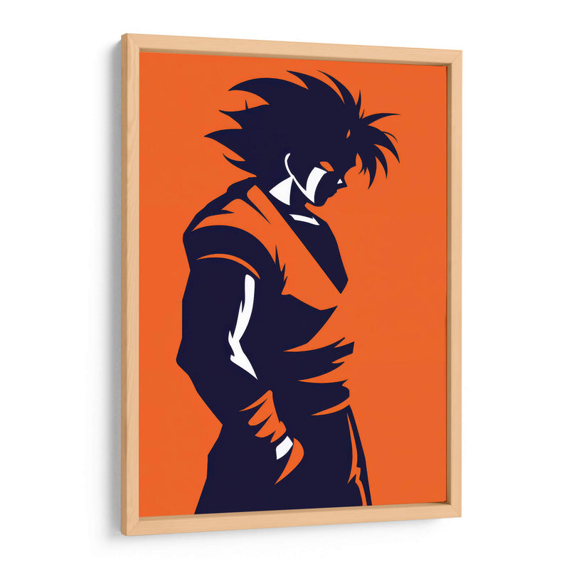 Goku naranja - Paltik Arte Digital | Cuadro decorativo de Canvas Lab