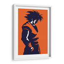 Goku naranja - Paltik Arte Digital | Cuadro decorativo de Canvas Lab