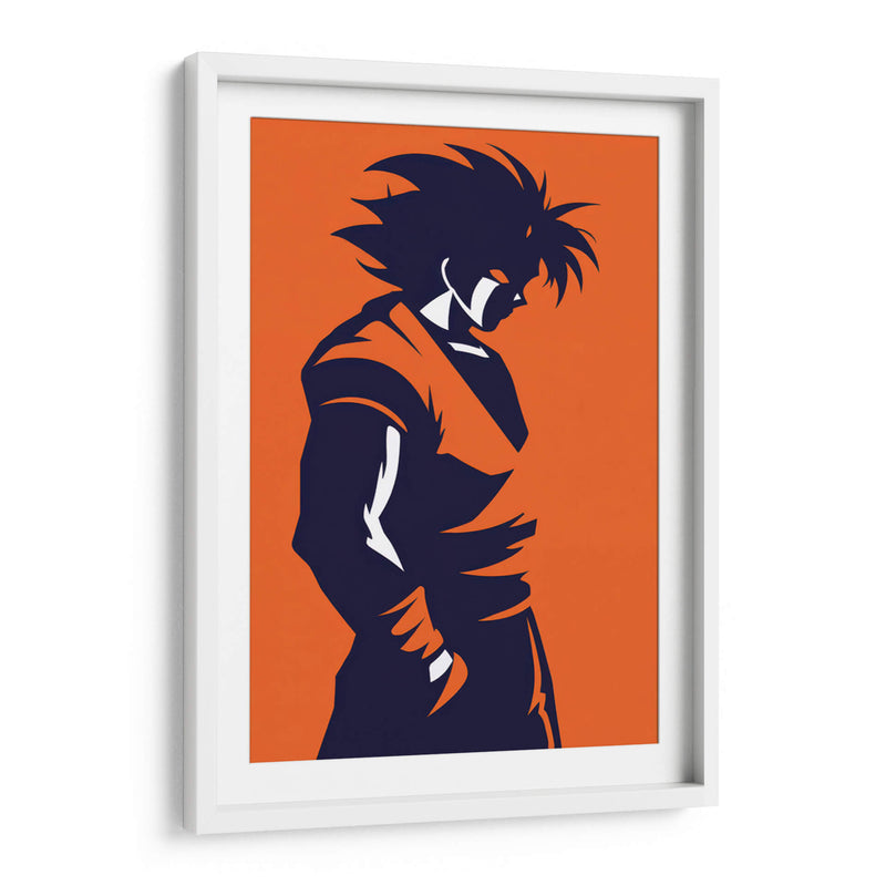 Goku naranja - Paltik Arte Digital | Cuadro decorativo de Canvas Lab