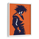Goku naranja - Paltik Arte Digital | Cuadro decorativo de Canvas Lab
