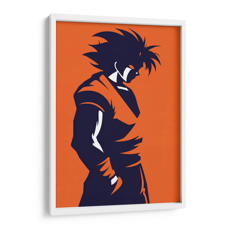 Goku naranja - Paltik Arte Digital | Cuadro decorativo de Canvas Lab