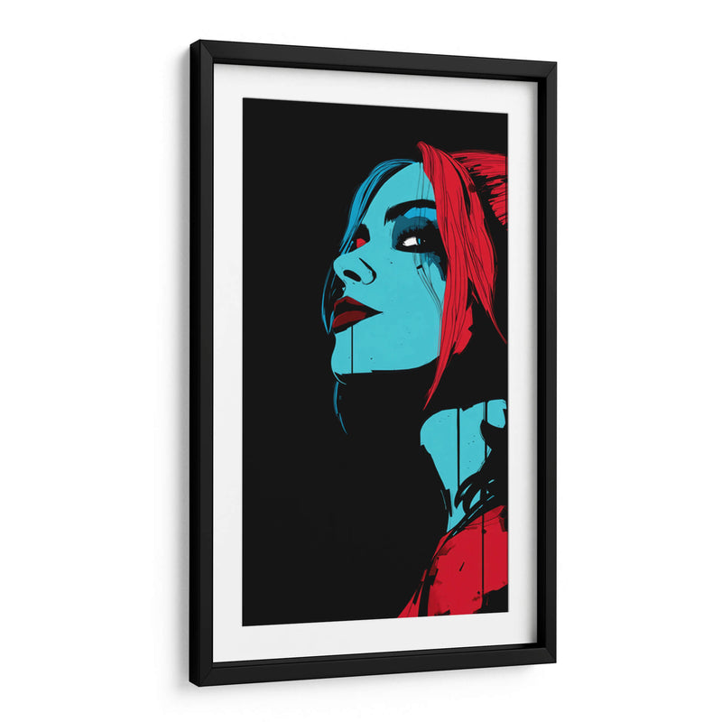 Harley Quinn minimal - Paltik Arte Digital | Cuadro decorativo de Canvas Lab