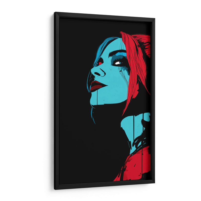 Harley Quinn minimal - Paltik Arte Digital | Cuadro decorativo de Canvas Lab