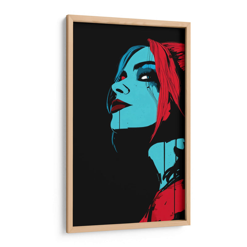 Harley Quinn minimal - Paltik Arte Digital | Cuadro decorativo de Canvas Lab