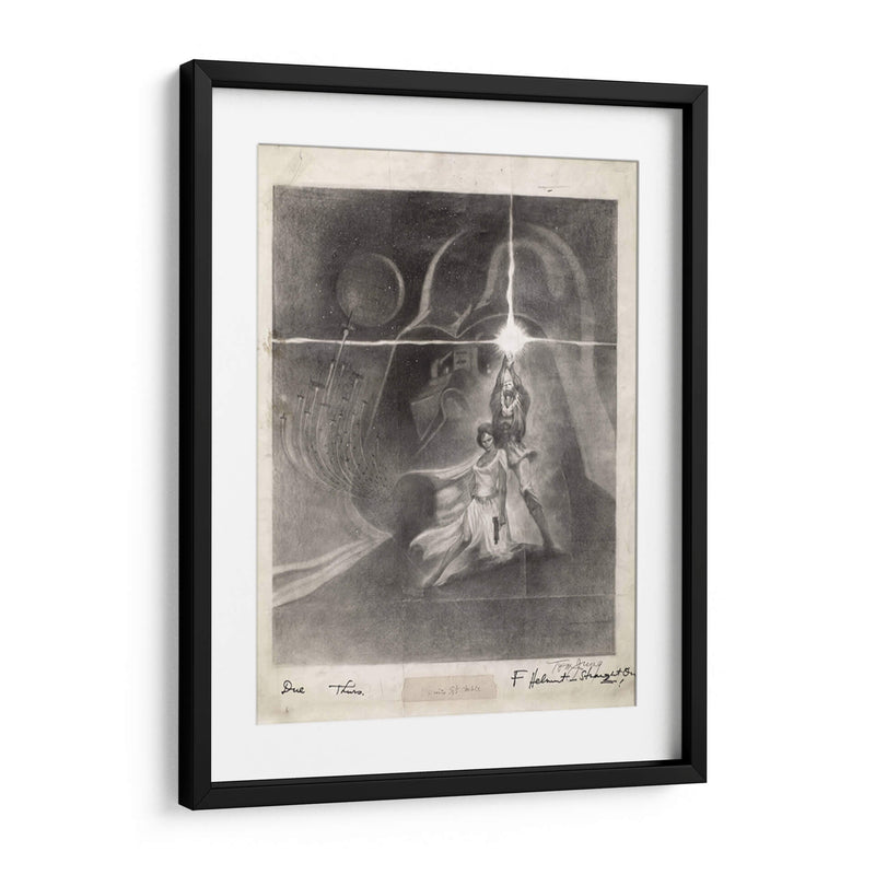 Oldschool Star Wars | Cuadro decorativo de Canvas Lab