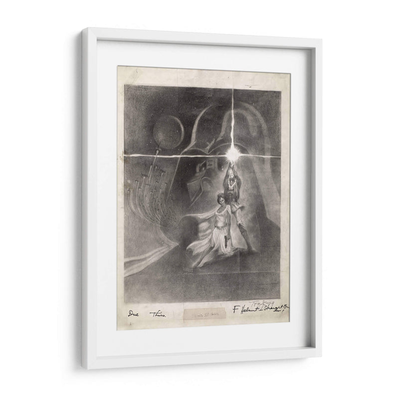 Oldschool Star Wars | Cuadro decorativo de Canvas Lab