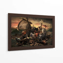 La balsa de Halloween - Christophe Kiciak | Cuadro decorativo de Canvas Lab