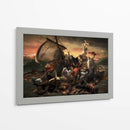 La balsa de Halloween - Christophe Kiciak | Cuadro decorativo de Canvas Lab