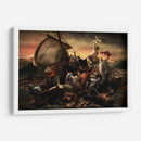 La balsa de Halloween - Christophe Kiciak | Cuadro decorativo de Canvas Lab