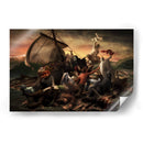 La balsa de Halloween - Christophe Kiciak | Cuadro decorativo de Canvas Lab