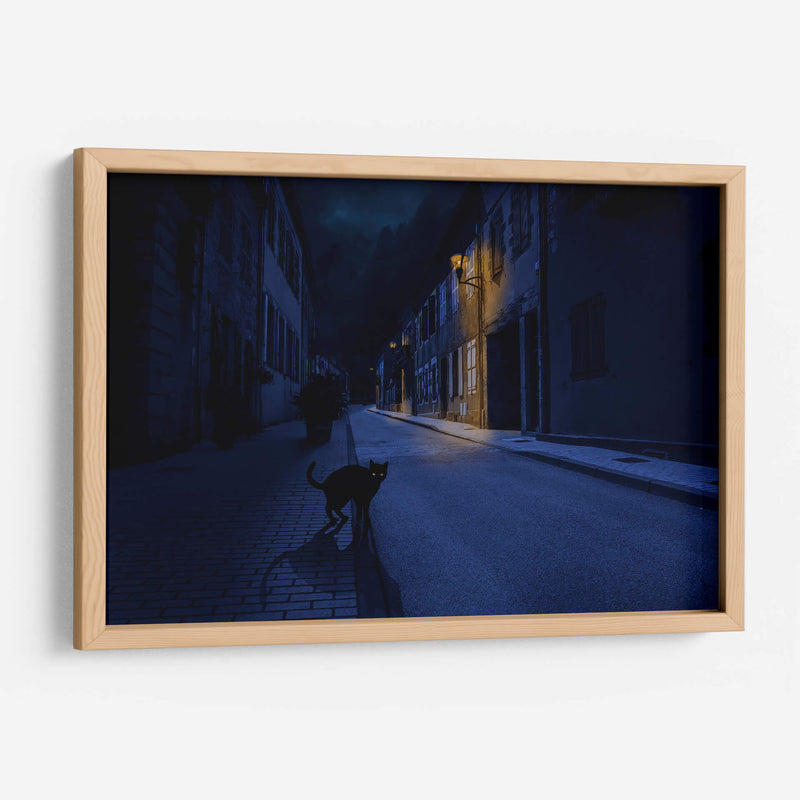 Le Chat Noir - Omar Brunt | Cuadro decorativo de Canvas Lab